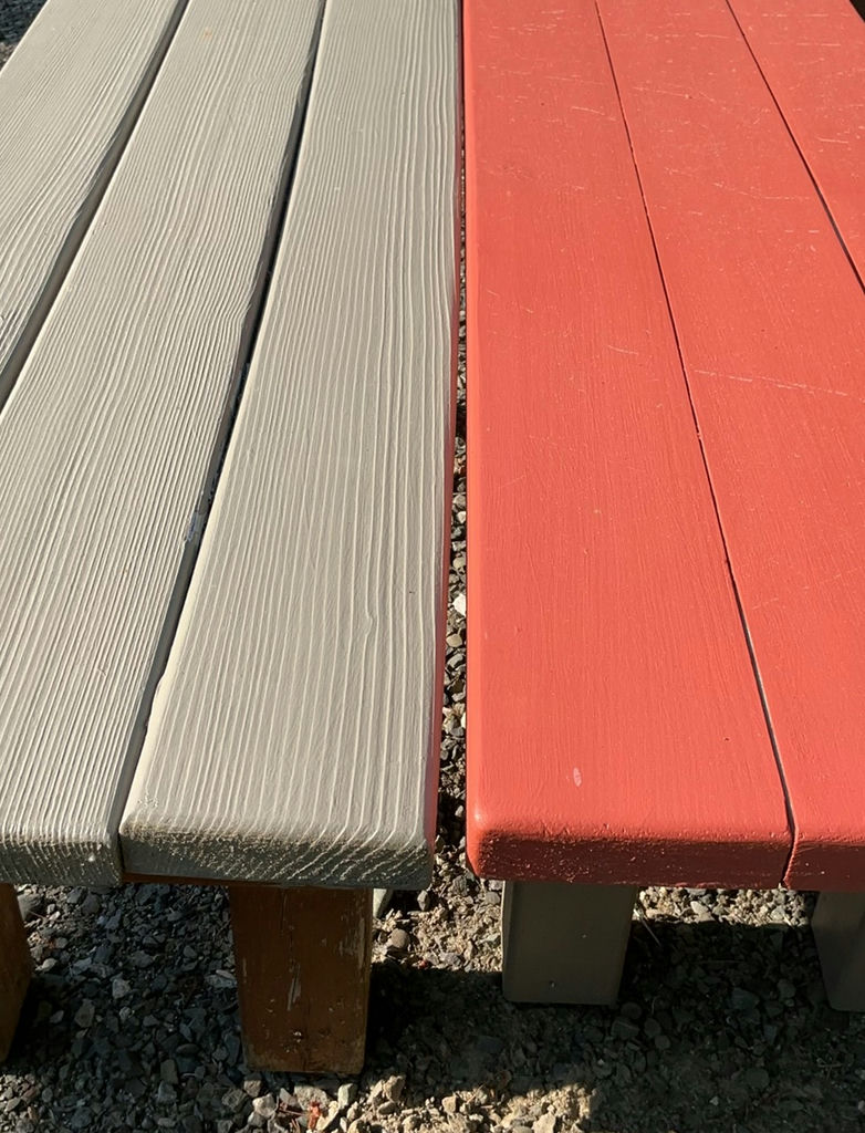 Pair Of Sturdy Home built Benches. - image 3 of 4