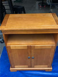 Cabinet With Pivoting Top and Small Table - thumbnail 2 of 7