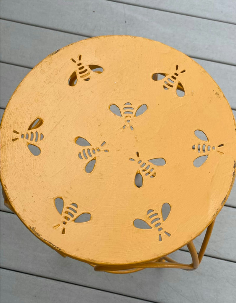 Boho Footstool and Side Table - image 6 of 7