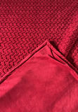 Two Red Throw Blankets - thumbnail 3 of 6