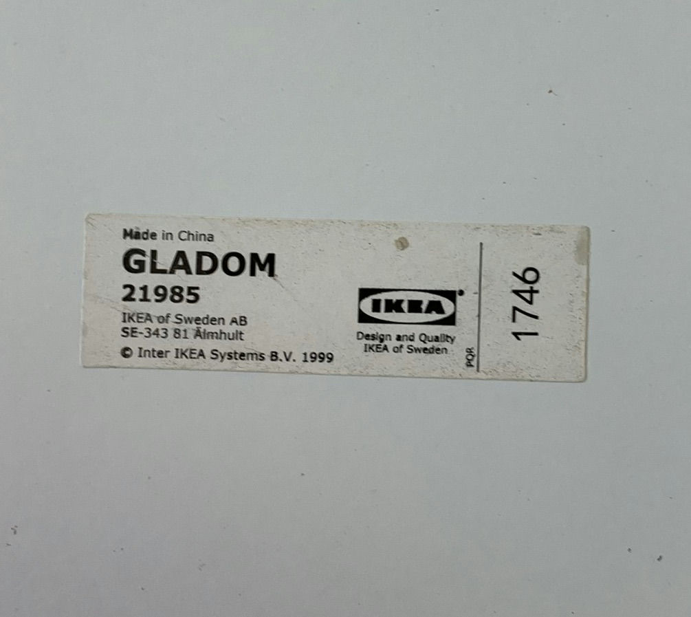 Trio Of Metal IKEA Tables With Removable Tops - image 8 of 8