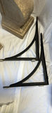 Assorted decorative home items: candlesticks, pedestals, brackets, and shell decor - thumbnail 3 of 9