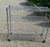 Steel Shelving Units on wheels - thumbnail 4 of 4