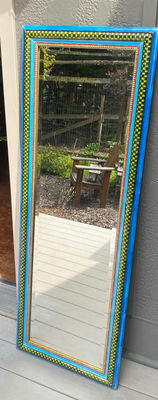 Hand Painted Mirror - Image 1 of 6