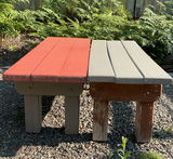 Pair Of Sturdy Home built Benches. - thumbnail 2 of 4