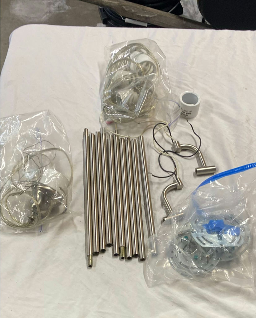 Assorted lighting fixture components and hardware - image 7 of 7
