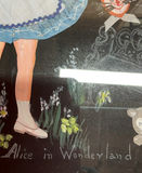 Vintage Leather Stool And Unique Original Art - thumbnail 6 of 7