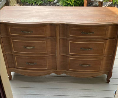 Walnut Low Dresser - Image 1 of 7