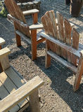Weathered Adirondack Wood Chairs - thumbnail 5 of 5