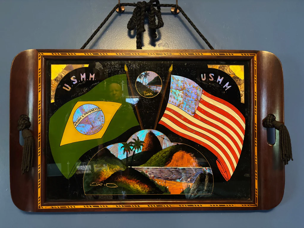 Antique WWII Era Serving Tray - image 3 of 3
