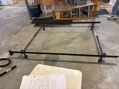 Bed Frame, Full Size - Image 1 of 3