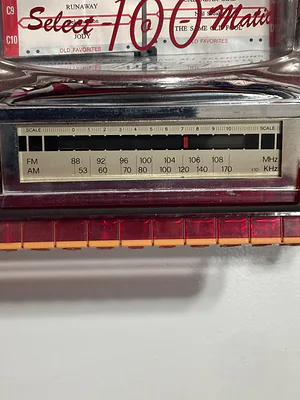 Juke Box Radio/Tape Player - Image 1 of 3