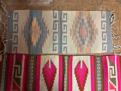 Native American Rugs/Runner - Image 1 of 4