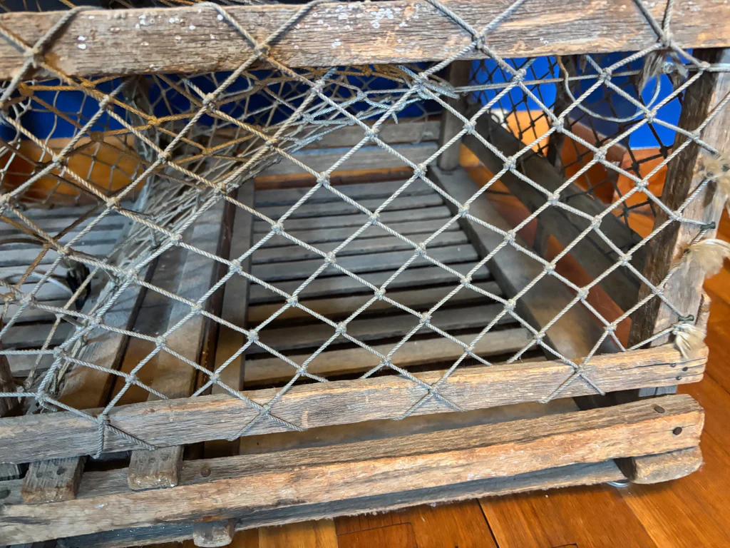 Vintage Lobster Trap Coffee Table - image 2 of 5
