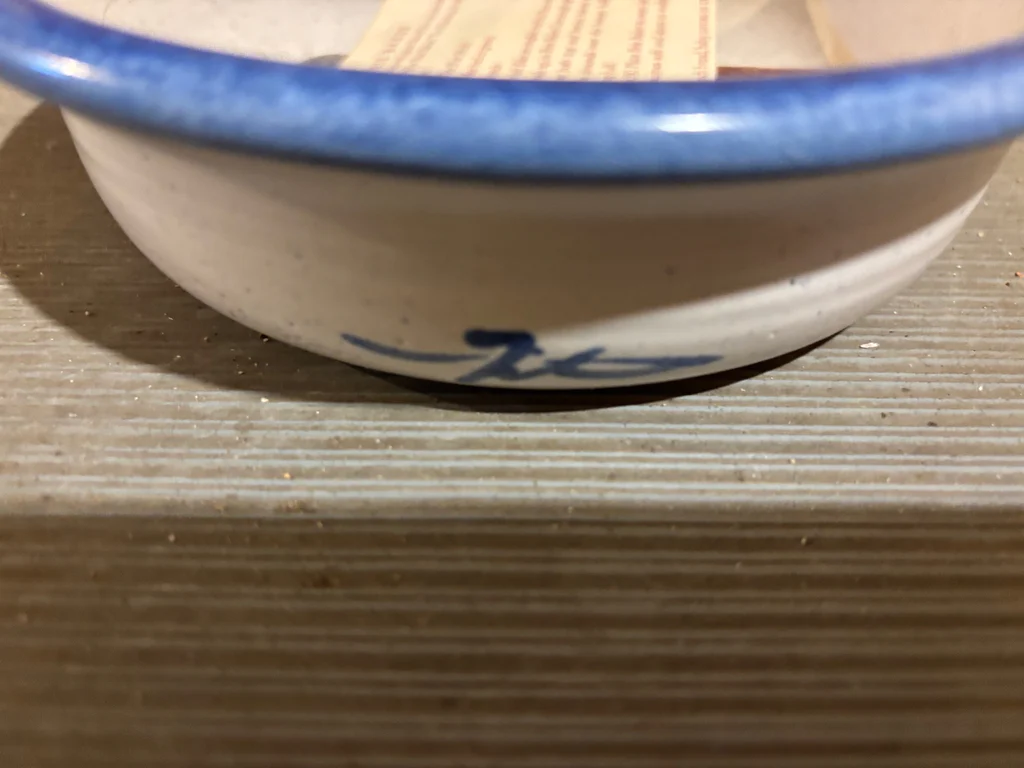Robert Fishman Pottery Brie Baker - image 1 of 3