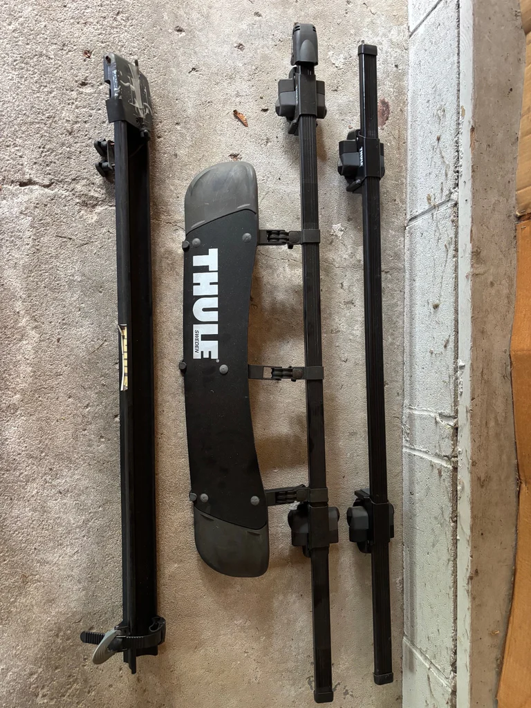 Thule Locking Bicycle Rail/Rack Set - image 1 of 2