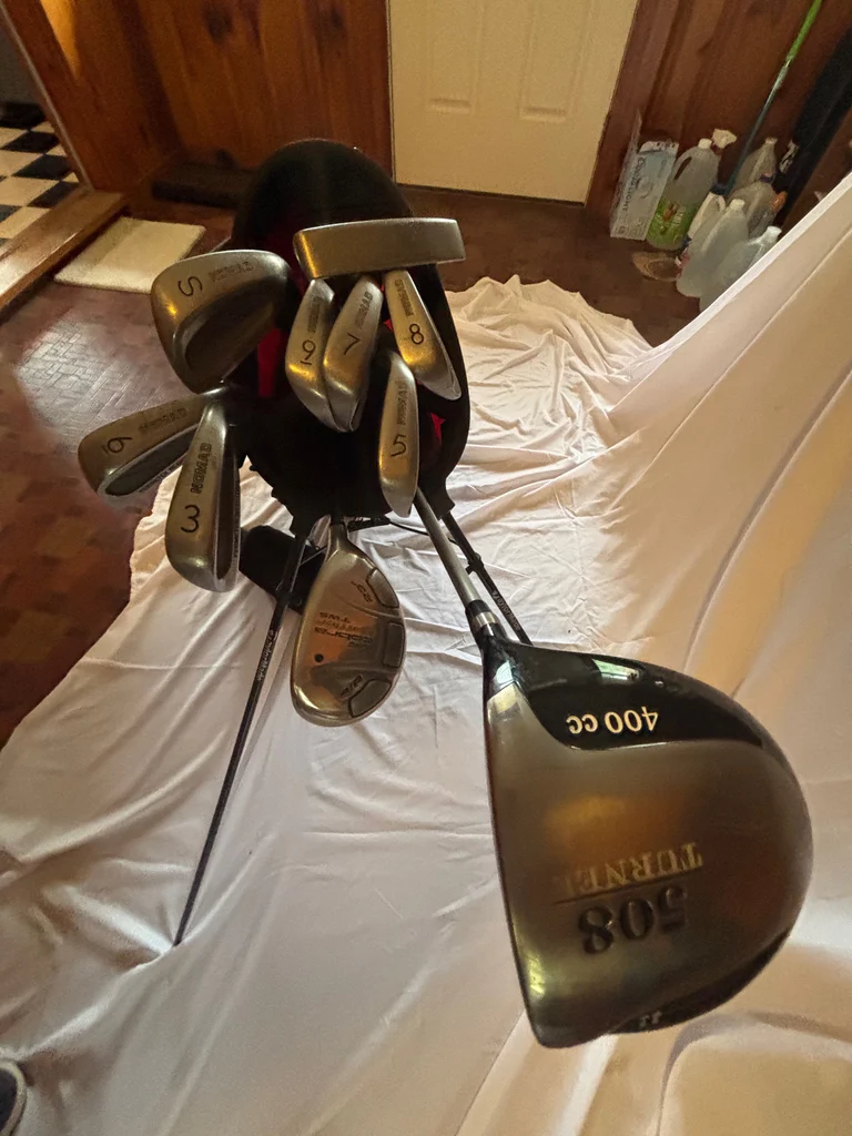 Golf Clubs with Golf Bag - image 13 of 14