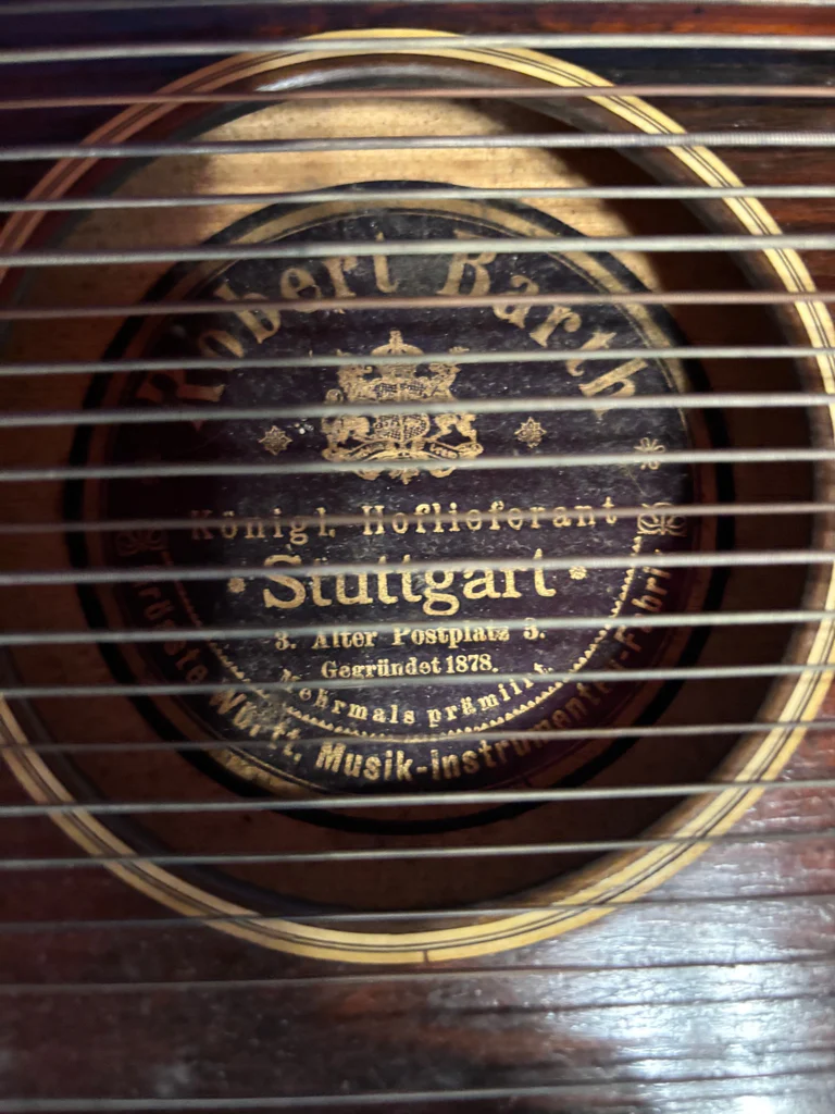 Antique Zither - image 3 of 9