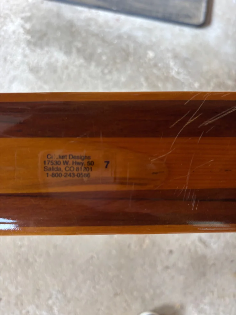 Cricket Paddles Wooden Oar - image 1 of 6