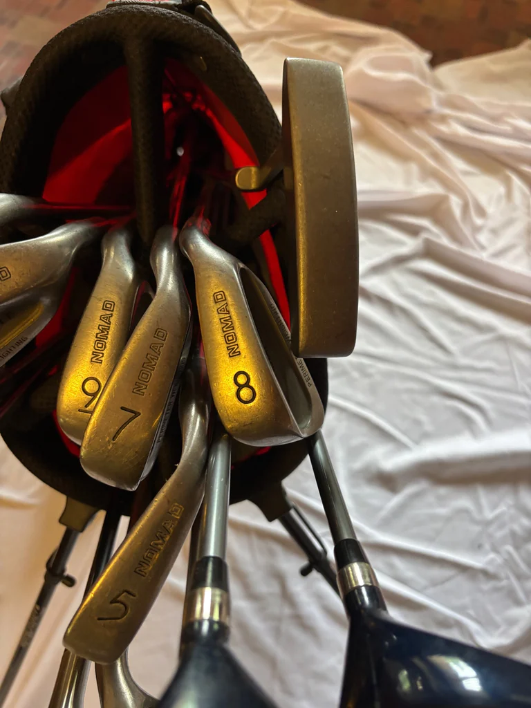 Golf Clubs with Golf Bag - image 3 of 14
