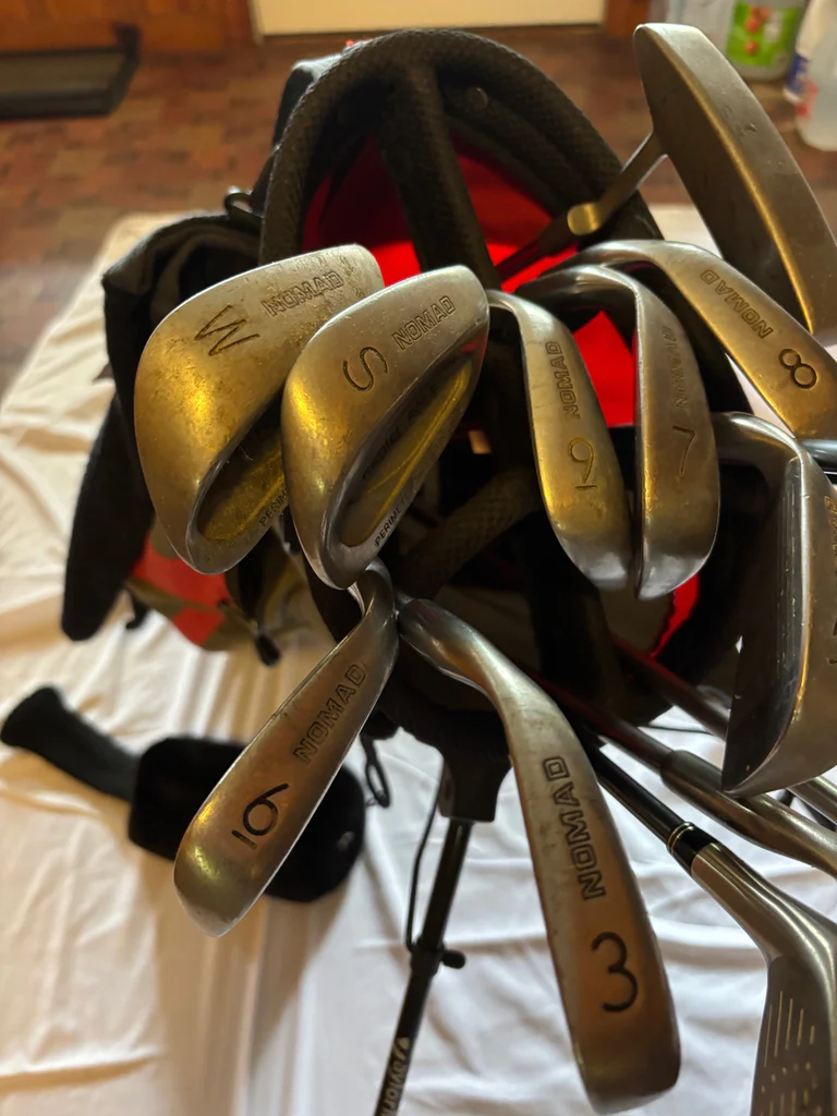 Golf Clubs with Golf Bag - image 4 of 14