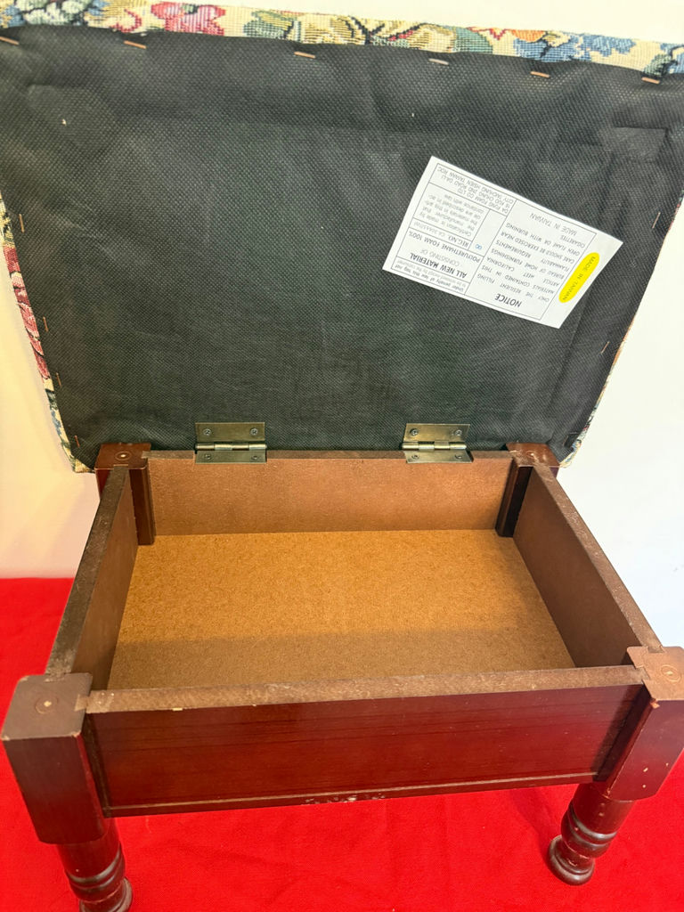 Upholstered Storage Ottoman Bench - image 2 of 2