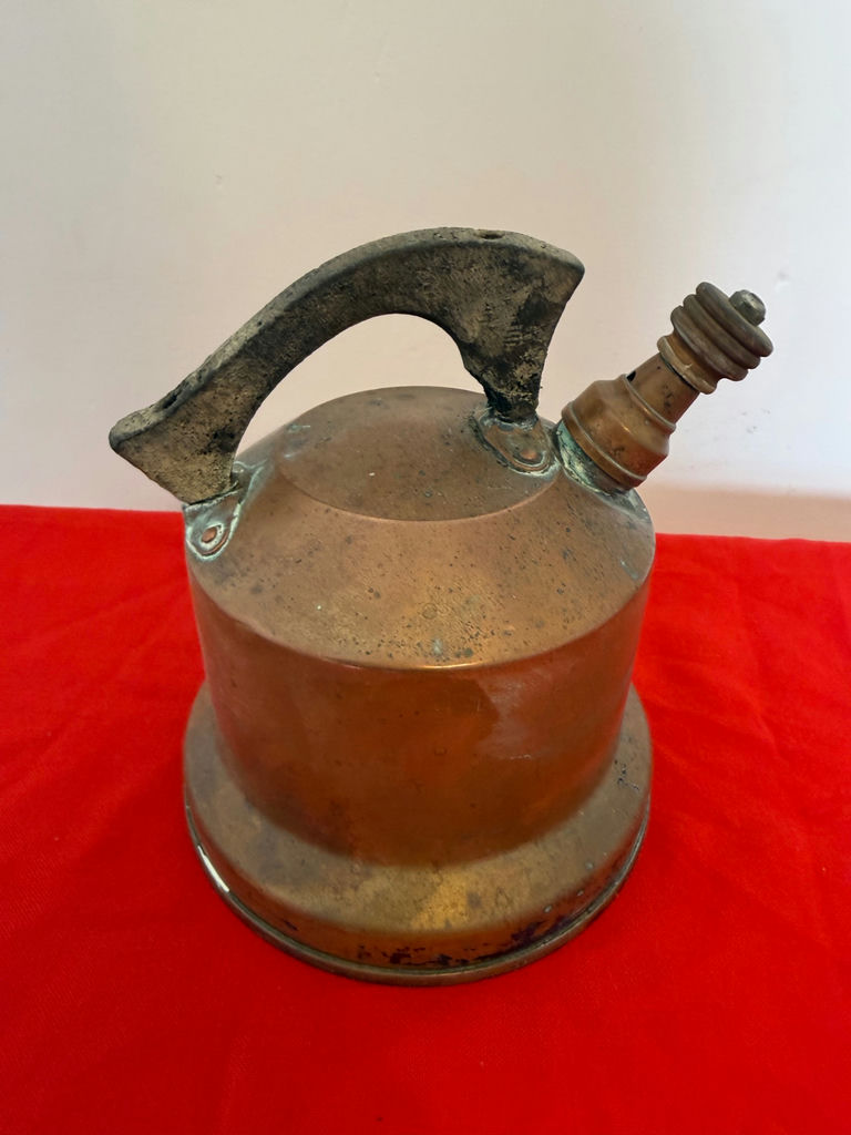 Vintage Metal Kettle-Style Container - image 1 of 2