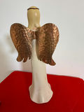 Angel Figurine with Copper Wings - thumbnail 2 of 2