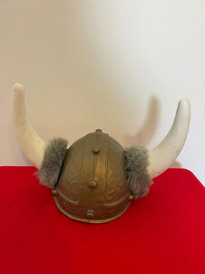 Viking Style Helmet with Horns Just in time for Halloween - Image 1 of 2