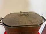 Copper Lidded Wash Boiler Tub - thumbnail 1 of 2