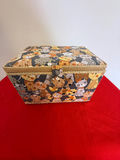 Cat Pattern Sewing Basket with Sewing Supplies - thumbnail 1 of 3