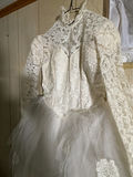 White Lace Wedding Dress - thumbnail 2 of 4