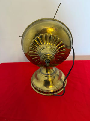 Vintage Brass Electric Lamp Base - Image 1 of 2