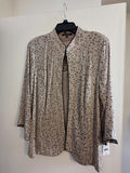 Onyx Nite Champagne Open Front Jacket - thumbnail 1 of 3