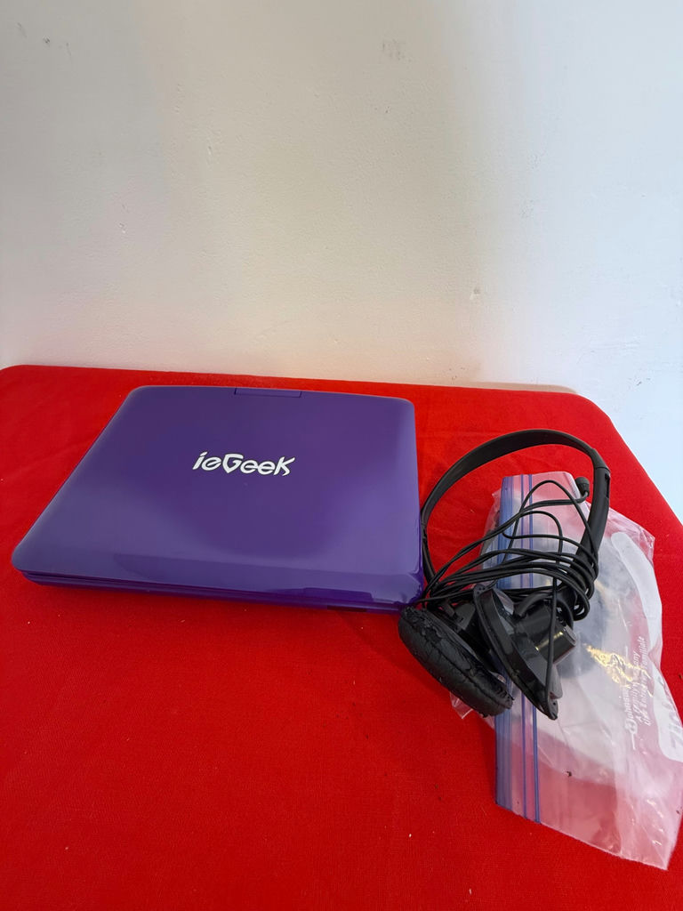 ieGeek Portable DVD Player with Headphones - image 1 of 3