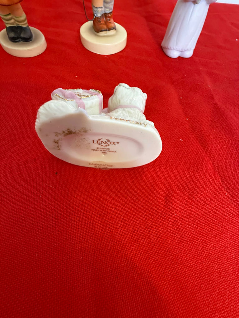 Collection of Porcelain Figurines and Cat Figurine - image 2 of 4