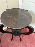 Wooden Round Accent Table - thumbnail 2 of 2