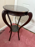 Wooden Round Accent Table - thumbnail 1 of 2