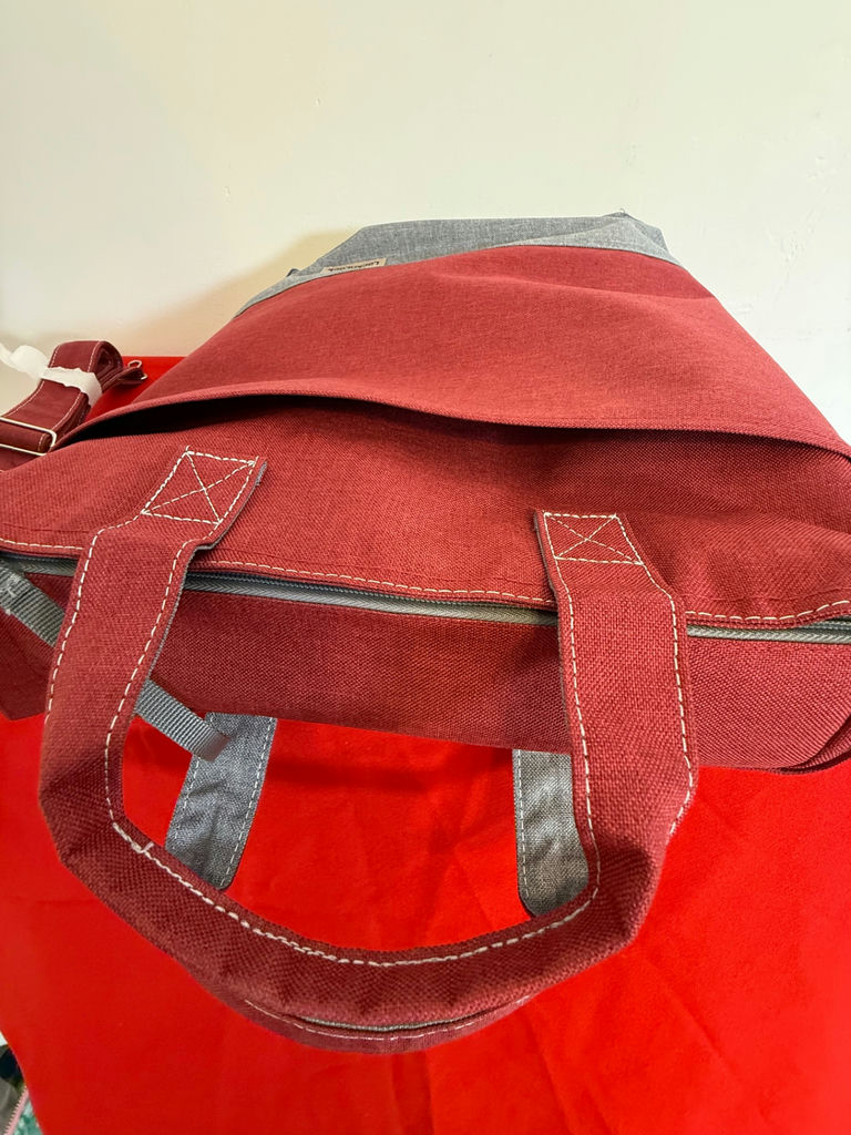 LocknLock Red and Gray Tote Bag - image 2 of 2