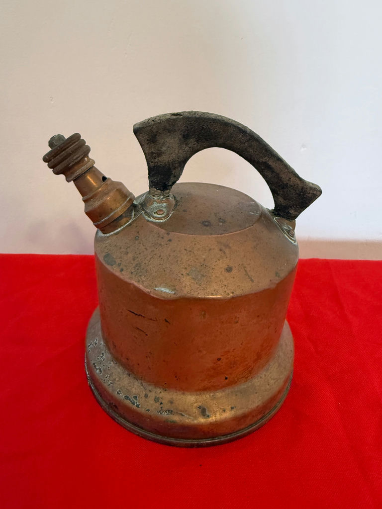 Vintage Metal Kettle-Style Container - image 2 of 2