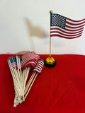 American Flags on Wooden Sticks and Desk Flag - thumbnail 2 of 2