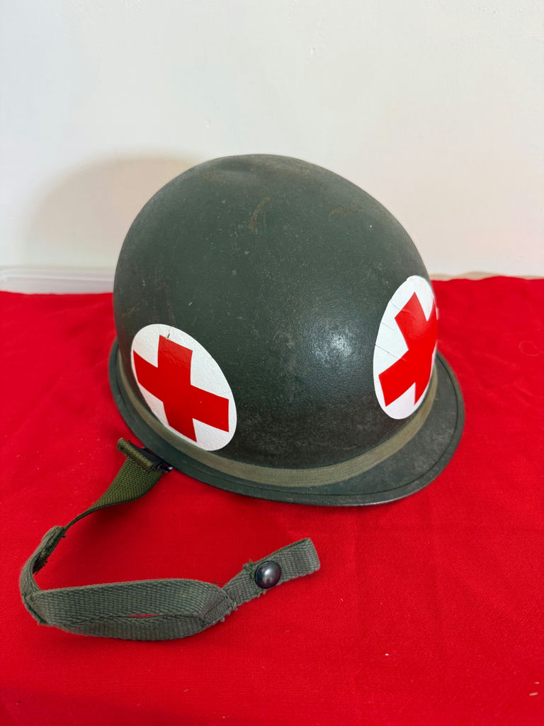 WW11 Military Medic Helmet - image 3 of 3