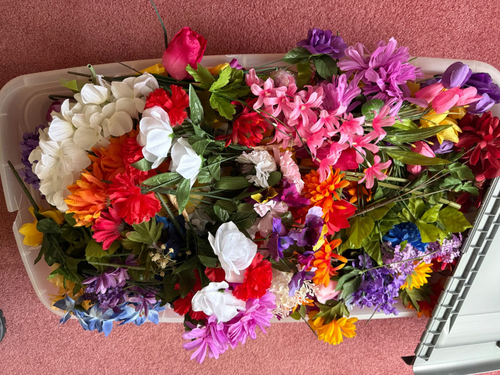 Assorted Artificial Flowers - image 1 of 2