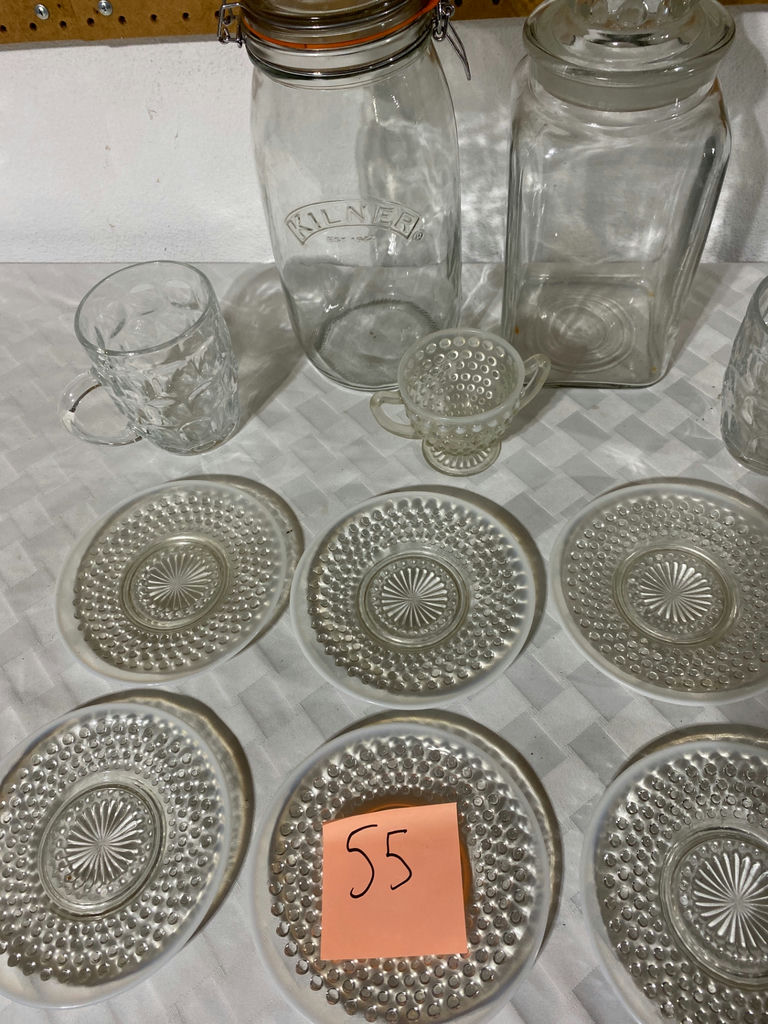 Glass Plates, Mugs and Storage Jars - image 1 of 8