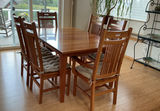 Amish Dining Table And 6 Chairs - thumbnail 2 of 11