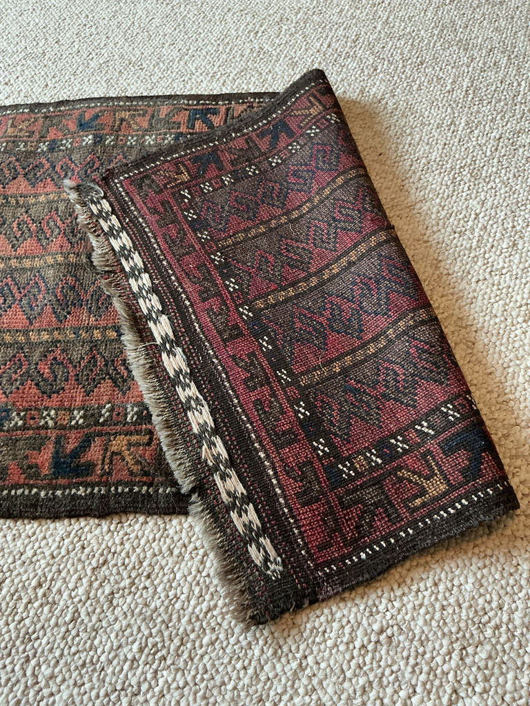 Two More Vintage, Persian Wool Area Rugs - image 11 of 11