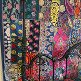 Embroidered Patchwork Fabric Tapestry - thumbnail 5 of 5