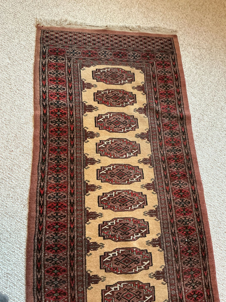 Wool Patterned Runner Rug - image 2 of 4