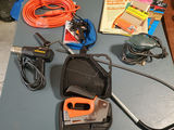Power tools, glue gun, heat gun, and sanding supplies - thumbnail 1 of 10