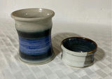 Glazed Ceramic Dishes , Milk Glass - thumbnail 5 of 8